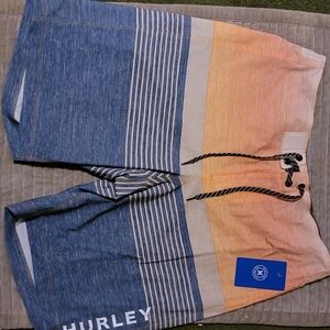 Hurley Striped Board Shorts